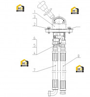 Клапан ручного управления в сборе 252603725