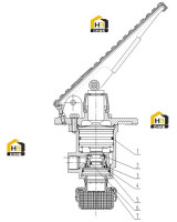 Клапан тормозной