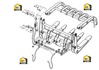Машина для сгребания сена 252601434