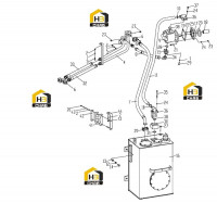 Система гидравлическая 252604100