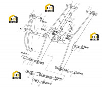 Система рабочая шатуна 252604259