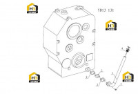 Трубка заливки масла (DB428)