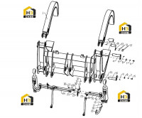 Зажим в сборе 251900956