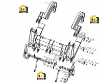 Зажим в сборе 251901114