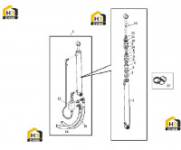 Цилиндр подъема кабины