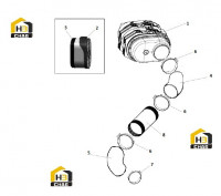 Фильтр воздушный в сборе