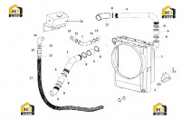 Радиатор и трубопроводы