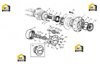 Ступица переднего и заднего колеса