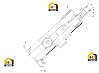 Крыло в сборе 10130755