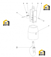 Крюк вспомогательный 10037105