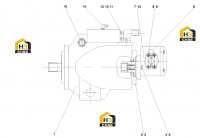 Насос масляный 10180367