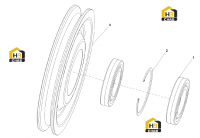 Шкив в сборе 11205605
