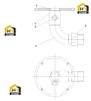 Соединение возврата масла A810201069383