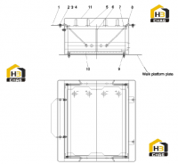 Узел аккумуляторов 10957737