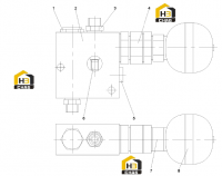 Заслонка дроссельная 10138470