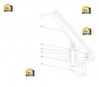 Комплектующие педали RSC45.5.2A 10254333 (часть 1)
