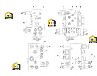 Группа вращающихся клапанов A 11055733