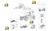 Ричстакер в сборе RSC45C 10451014 (часть 1)