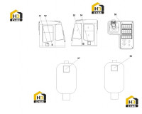 Шильдики в сборе RSC45M.7 10117173 (часть 4)