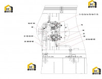 Система масляных трубопроводов RSC45M.2.1 10450647 (часть 5)