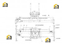 Система электрическая распределителя SDJ450.4 A810201050344