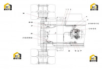 Система тормозная с комплектующими RSC45M.2.3 10397319 (часть 1)