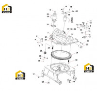 Платформа поворотная в сборе A810421000785