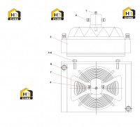 Радиатор RSC45MIII.2.3.3 10397015