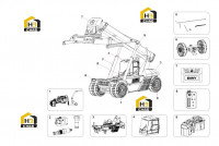 Ричстакер в сборе RSC45C 10451014 (часть 1)