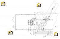 Система масляных трубопроводов RSC45MIII.2.1 10450647 (часть 1)