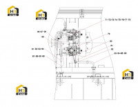 Система масляных трубопроводов RSC45MIII.2.1 10450647 (часть 5)