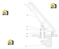 Педаль 11152307 (часть 1)
