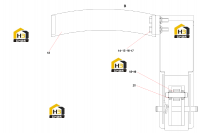Педаль сдвоенная 11154848 (часть 2)