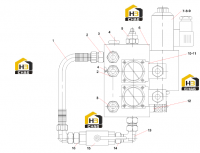 Комплект тормозных клапанов A810201062430