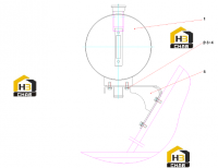 Крепление расширительного бака 11572834