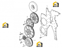 Механизм зубчатый синхронизации