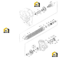 Муфта переключения скоростей 60138916