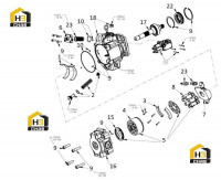 Насос гидравлический B220301000262