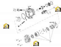 Насос P2105R+PGP511A0210 (часть 2)