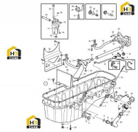 Поддон масляный