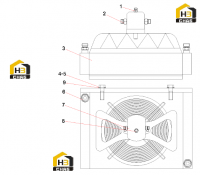 Узел охлаждения 10397015