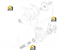 Узел выходного вала 60139925