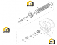 Вал зубчатой муфты 60138934