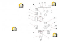Корпус управляющего клапана 12947074