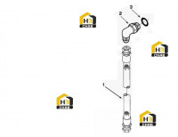 Патрубок фильтра топливного 60139879