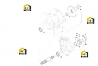 Вал выходной 60139925