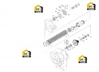 Вал, муфта, переключатель скоростей 60139893