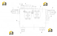 Блок клапанный левый A810201062372
