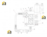 Блок тормозных клапанов A810201062430