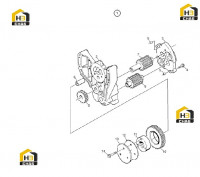 Комплектующие масляного насоса 60138694